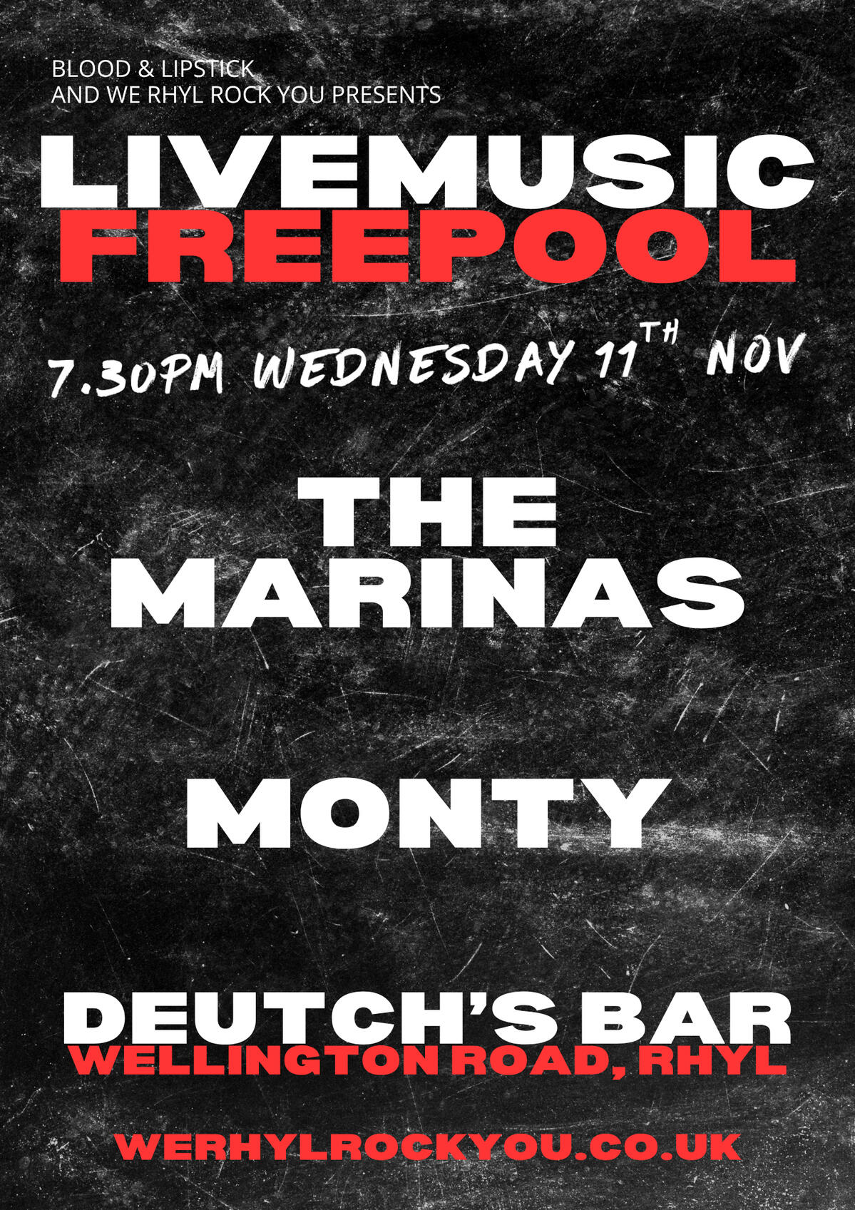 Live Music | Free Pool